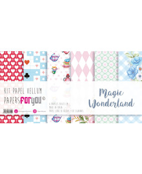 Papers For You Magic Wonderland Vellum Paper Pack (6pcs) (PFY-4757) (DISCONTINUED)