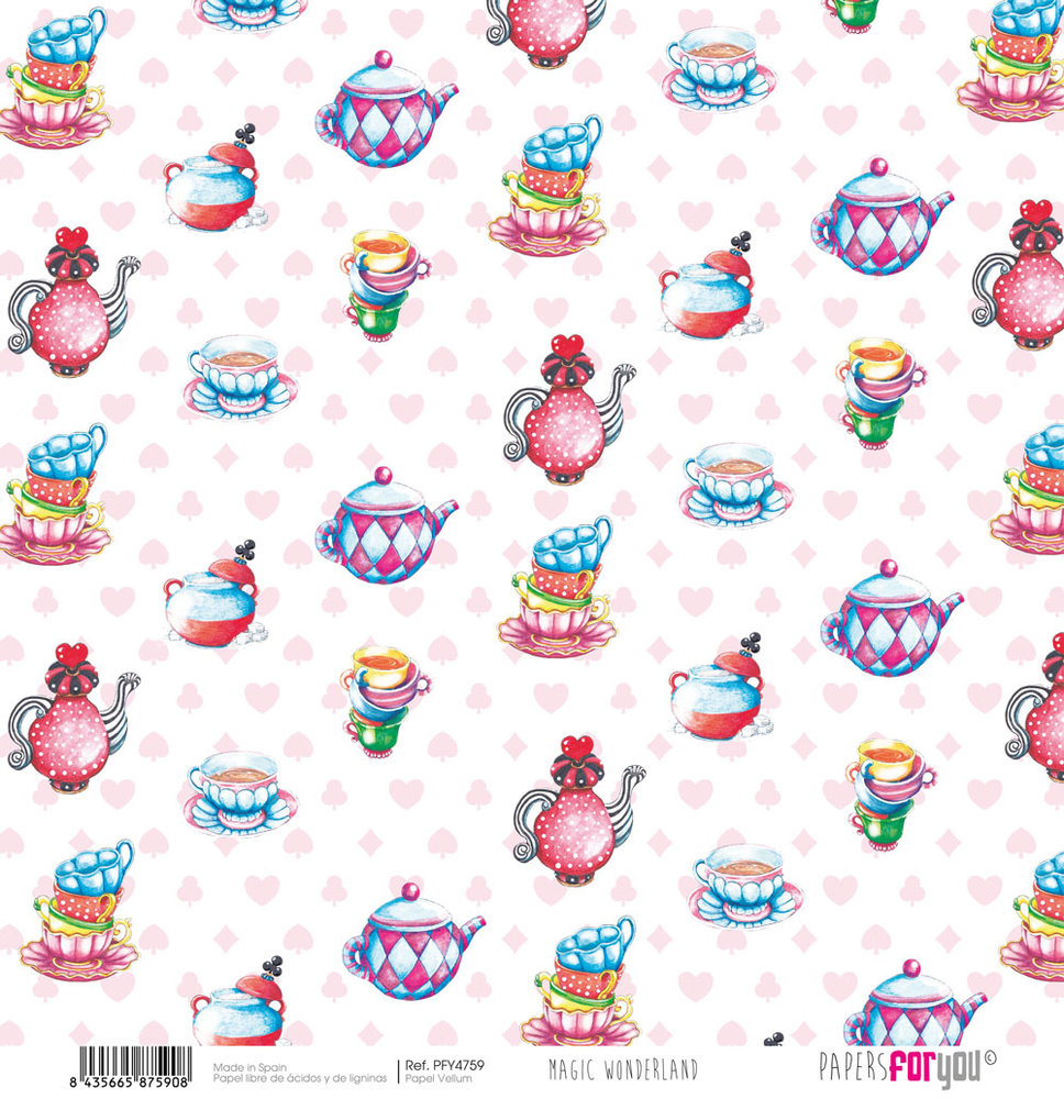 Papers For You Magic Wonderland Vellum Paper Pack (6pcs) (PFY-4757) (DISCONTINUED)