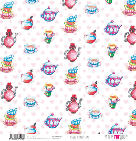 Papers For You Magic Wonderland Vellum Paper Pack (6pcs) (PFY-4757) (DISCONTINUED)