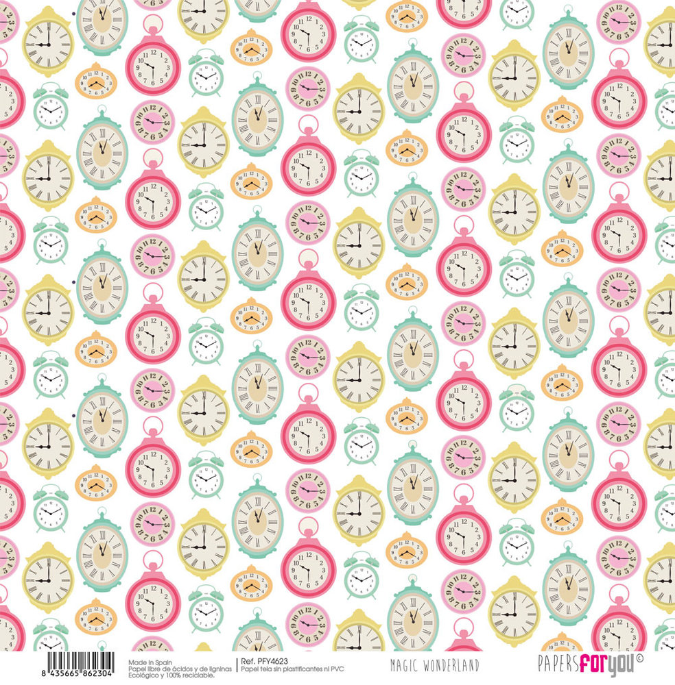 Papers For You Magic Wonderland Canvas Scrap Pack (8pcs) (PFY-4616) (DISCONTINUED)