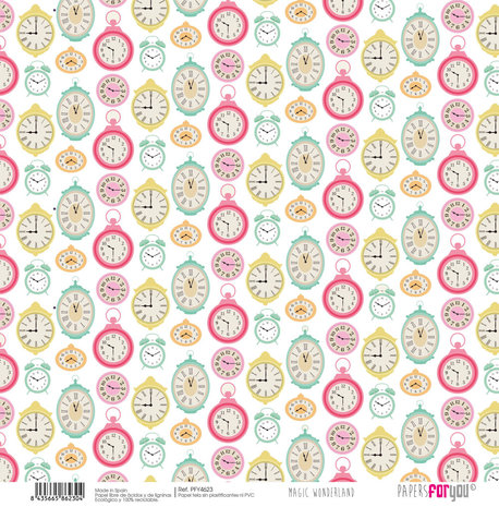 Papers For You Magic Wonderland Canvas Scrap Pack (8pcs) (PFY-4616) (DISCONTINUED)