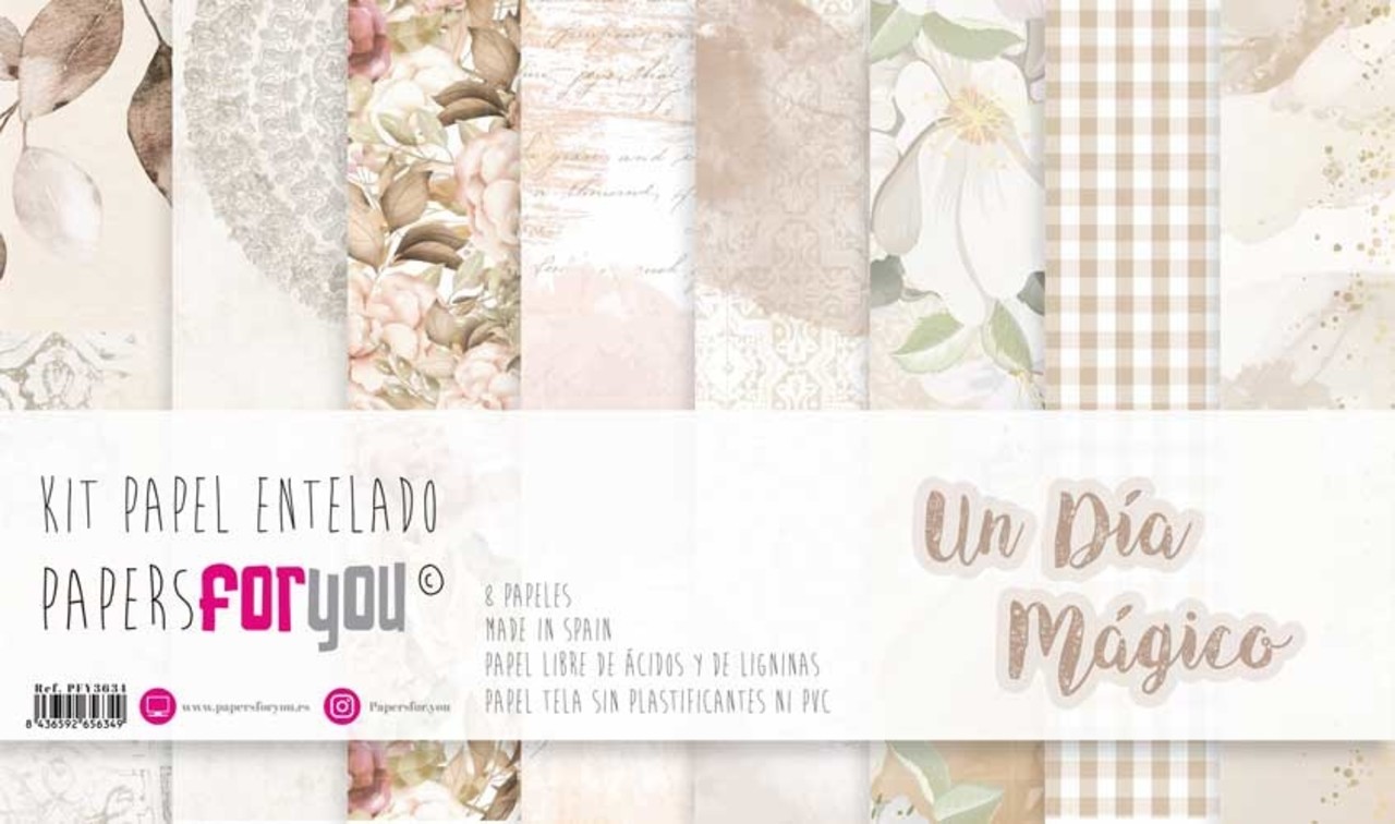Papers For You Un Día Para Recordar Niña Canvas Scrap Pack (8pcs) (PFY-10105) (DISCONTINUED) Papers For You Un Día Para Recordar Niña Canvas Scrap Pack (8pcs) (PFY-10105) (DISCONTINUED)