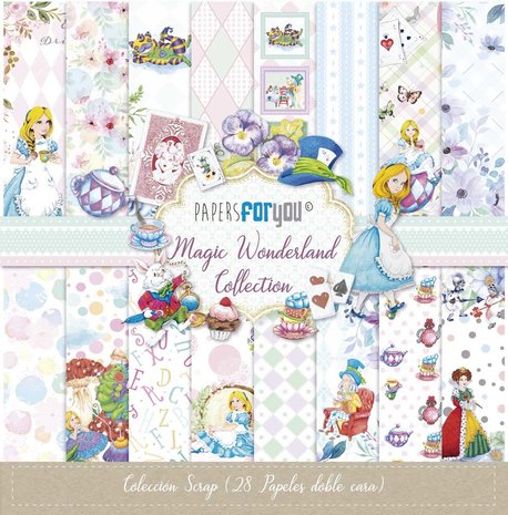 Papers For You Magic Wonderland Mini Scrap Paper Pack (28pcs) (PFY-4697) (DISCONTINUED) Papers For You Magic Wonderland Mini Scrap Paper Pack (28pcs) (PFY-4697) (DISCONTINUED)