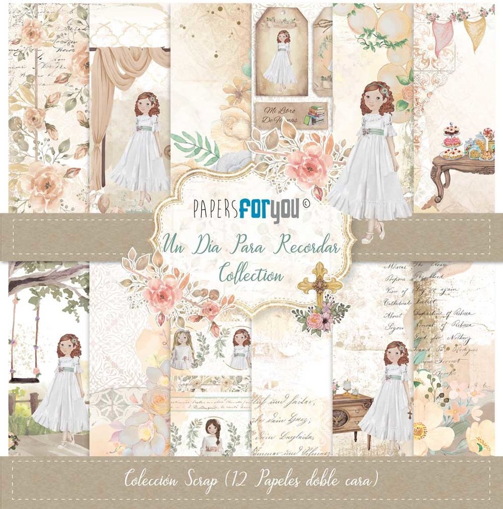 Papers For You Un Día Para Recordar Niña Pelirroja Scrap Paper Pack (12pcs) (PFY-10018) (DISCONTINUED) Papers For You Un Día Para Recordar Niña Pelirroja Scrap Paper Pack (12pcs) (PFY-10018) (DISCONTINUED)