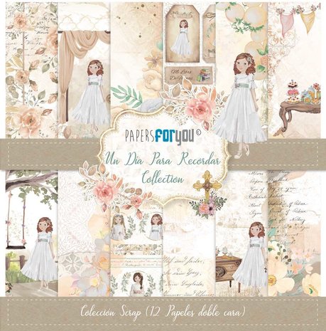Papers For You Un Día Para Recordar Niña Pelirroja Scrap Paper Pack (12pcs) (PFY-10018) (DISCONTINUED) Papers For You Un Día Para Recordar Niña Pelirroja Scrap Paper Pack (12pcs) (PFY-10018) (DISCONTINUED)
