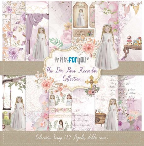 Papers For You Un Día Para Recordar Niña Rubia Scrap Paper Pack (12pcs) (PFY-10033) (DISCONTINUED) Papers For You Un Día Para Recordar Niña Rubia Scrap Paper Pack (12pcs) (PFY-10033) (DISCONTINUED)