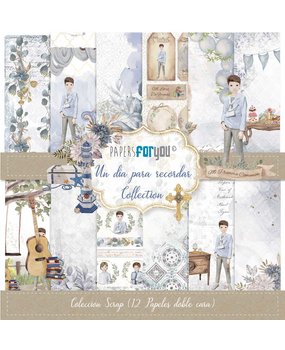 Papers For You Un Día Para Recordar Niño Moreno Scrap Paper Pack (12pcs) (PFY-10047) (DISCONTINUED) Papers For You Un Día Para Recordar Niño Moreno Scrap Paper Pack (12pcs) (PFY-10047) (DISCONTINUED)