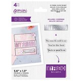 Gemini MY FRIEND You're the Best Stamp & Die (GEM-STD-MFYTB) (DISCONTINUED)