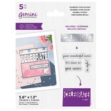Gemini CELEBRATE Your Success Stamp & Die (GEM-STD-CELYS) (DISCONTINUED)
