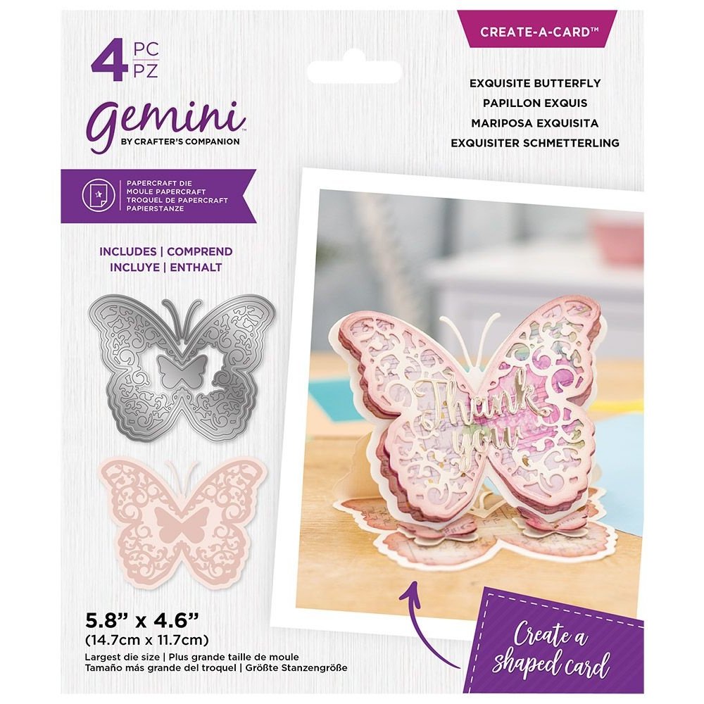 Crafter's Companion Stencil Set - Delightful Butterflies