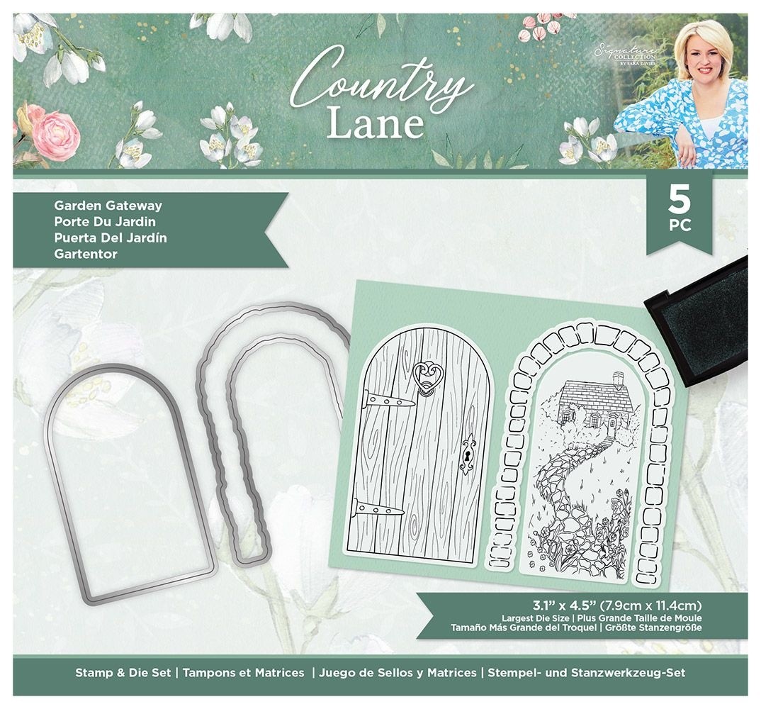 Crafter's Companion Country Lane Stamp & Die Garden Gateway (S-CLANE-STD-GGA) (OUTLET) Crafter's Companion Country Lane Stamp & Die Garden Gateway (S-CLANE-STD-GGA) (OUTLET)