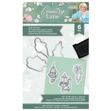 Crafter's Companion Country Lane Stamp & Die Dusk Till Dawn (S-CLANE-STD-DTD) (OUTLET)