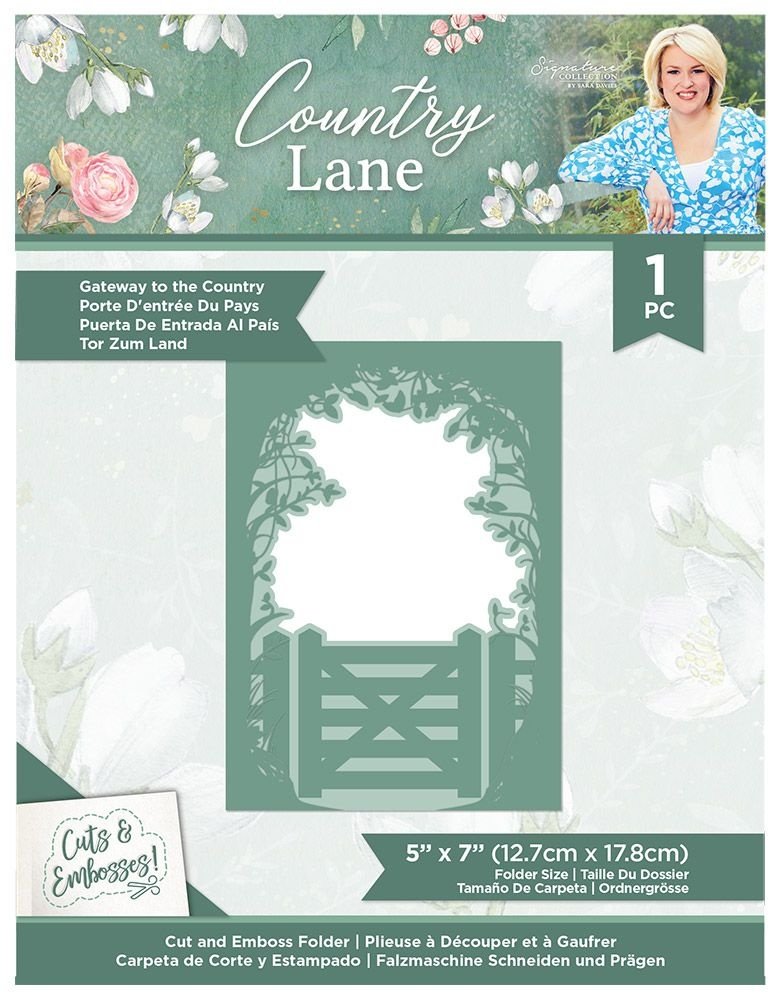 Crafter's Companion Country Lane Cut & Emboss Folder Gateway to the Country (S-CLANE-CEF-GTTC) (OUTLET) Crafter's Companion Country Lane Cut & Emboss Folder Gateway to the Country (S-CLANE-CEF-GTTC) (OUTLET)