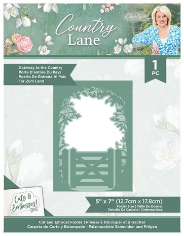 Crafter's Companion Country Lane Cut & Emboss Folder Gateway to the Country (S-CLANE-CEF-GTTC) (OUTLET) Crafter's Companion Country Lane Cut & Emboss Folder Gateway to the Country (S-CLANE-CEF-GTTC) (OUTLET)