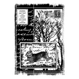Crafty Individuals Hare Amongst the Trees Unmounted Rubber Stamps (CI-202) (OUTLET)