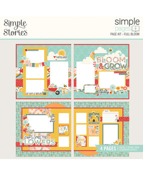 Simple Stories Simple Pages Kit Full Bloom (17028) (DISCONTINUED)