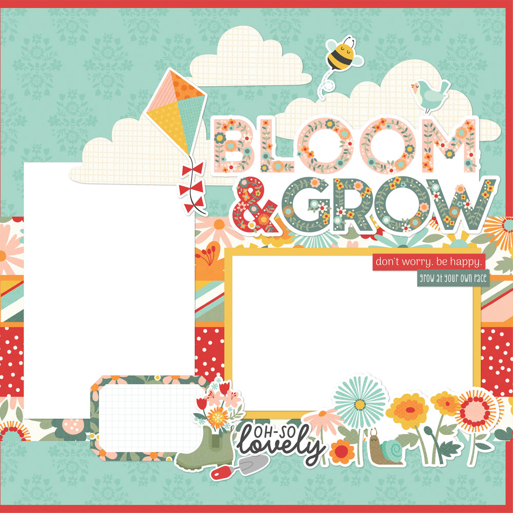 Simple Stories Simple Pages Kit Full Bloom (17028) (DISCONTINUED)