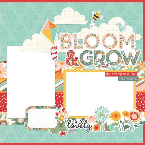 Simple Stories Simple Pages Kit Full Bloom (17028) (OUTLET)