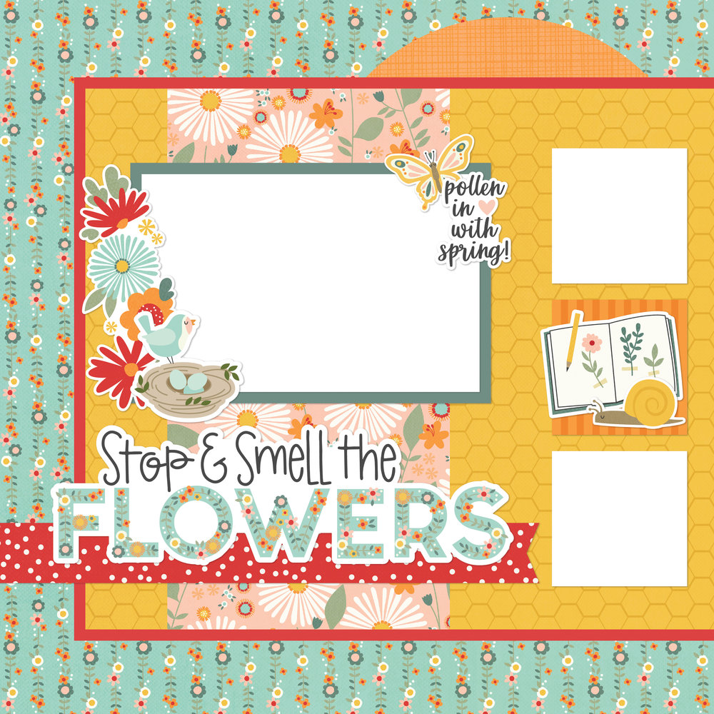Simple Stories Simple Pages Kit Full Bloom (17028) (DISCONTINUED)