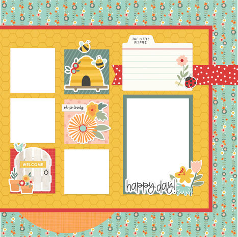 Simple Stories Simple Pages Kit Full Bloom (17028) (OUTLET)
