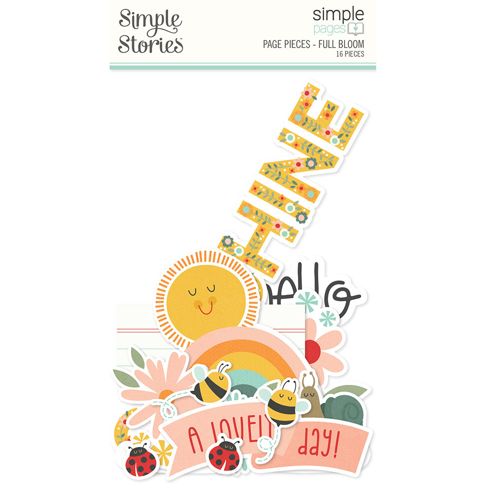 Simple Stories Simple Pages Pieces Full Bloom (17027) (DISCONTINUED)
