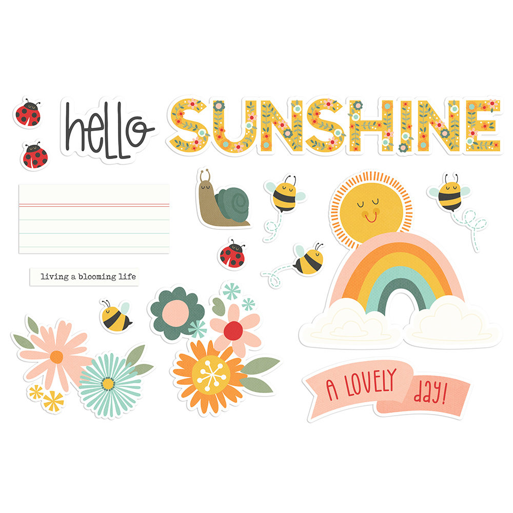 Simple Stories Simple Pages Pieces Full Bloom (17027) (DISCONTINUED)