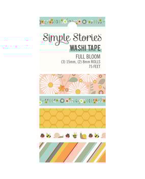 Simple Stories Full Bloom Washi Tape (17025) (DISCONTINUED)