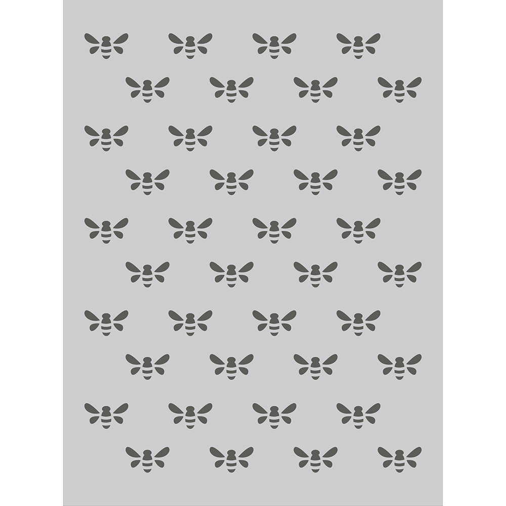 Simple Stories Full Bloom Stencil Bees (17026) (DISCONTINUED)