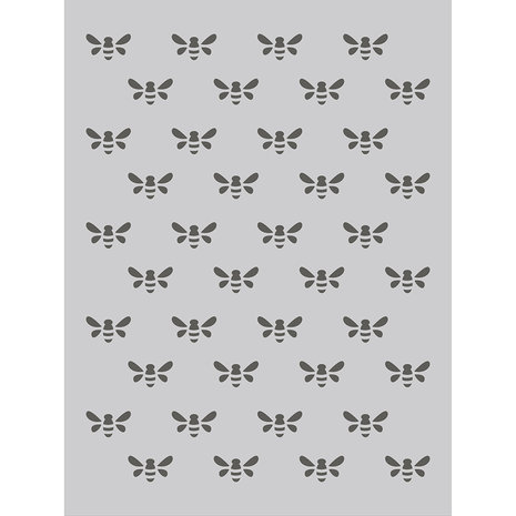 Simple Stories Full Bloom Stencil Bees (17026) (DISCONTINUED)