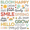 Simple Stories Full Bloom Foam Stickers (17021) (DISCONTINUED)
