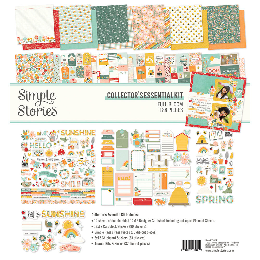 Simple Stories Full Bloom Collector's Essential Kit (17029) (DISCONTINUED)