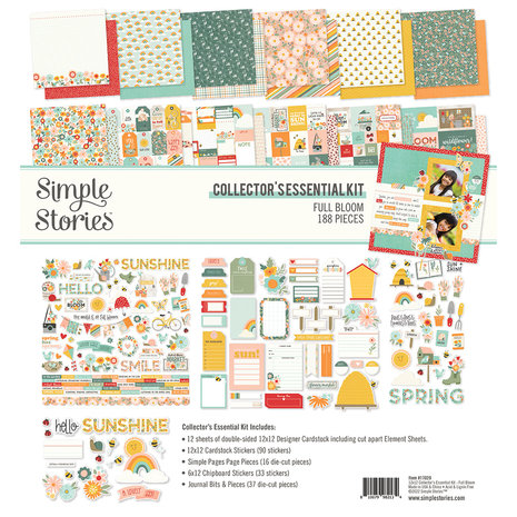 Simple Stories Full Bloom Collector's Essential Kit (17029) (DISCONTINUED)
