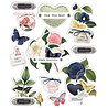 Simple Stories Simple Vintage Indigo Garden Layered Stickers (17128) (DISCONTINUED)
