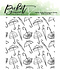 Dancing in the Rain 4x4 Inch Clear Stamps (BB-181) (OUTLET)