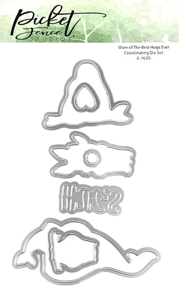Picket Fence Studios More of The Best Hugs Ever 4x6 Inch Dies (A-163D) (OUTLET)
