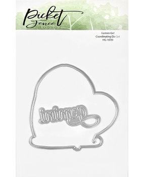 Picket Fence Studios Gemini Girl 4x6 Inch Dies (HG-107D) (OUTLET) Picket Fence Studios Gemini Girl 4x6 Inch Dies (HG-107D) (OUTLET)