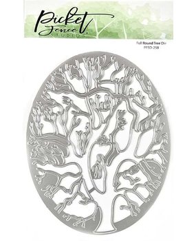 Picket Fence Studios Full Round Tree 4x6 Inch Dies (PFSD-258) (OUTLET) Picket Fence Studios Full Round Tree 4x6 Inch Dies (PFSD-258) (OUTLET)