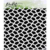 Picket Fence Studios Cobblestone 6x6 Inch Stencil (SC-290) (OUTLET)
