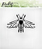 Bee Happy 6x6 Inch Stencil (SC-280) (OUTLET) Bee Happy 6x6 Inch Stencil (SC-280) (OUTLET)