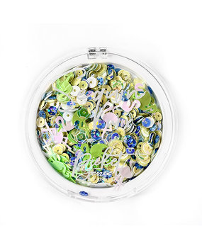 Picket Fence Studios Blue Flamingo Mambo Sequin Mix (SQC-143) (OUTLET) Picket Fence Studios Blue Flamingo Mambo Sequin Mix (SQC-143) (OUTLET)