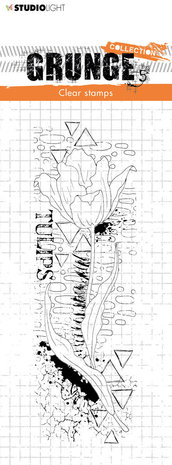 Studio Light Tulip Grunge Stamps (SL-GR-STAMP198) (OUTLET)