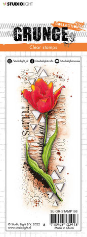 Studio Light Tulip Grunge Stamps (SL-GR-STAMP198) (OUTLET)