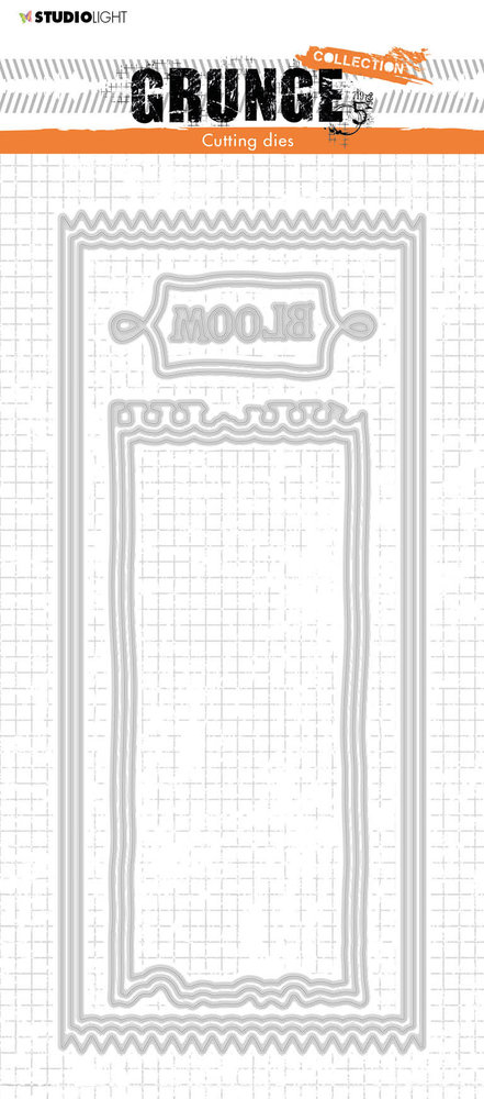 Studio Light Card Shapes Ticket Grunge Dies (SL-GR-CD199) (OUTLET)
