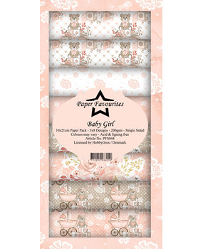 Paper Favourites Baby Girl Slim Paper Pack (PFS044) (DISCONTINUED)