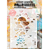 Aall and Create Stencil A4 Soft Spot For Semicircles (AALL-PC-122) (DISCONTINUED)