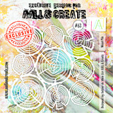 Aall and Create Stencil 6x6 Inch Wood Pile (AALL-PC-063) (DISCONTINUED)