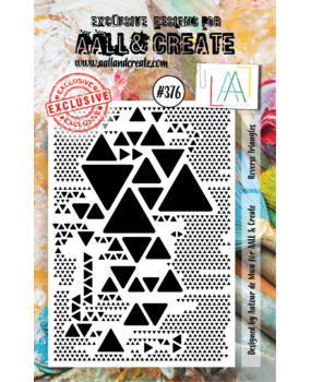 Aall and Create Stamp Set A7 Reserve Triangles (AALL-TP-376) (DISCONTINUED)