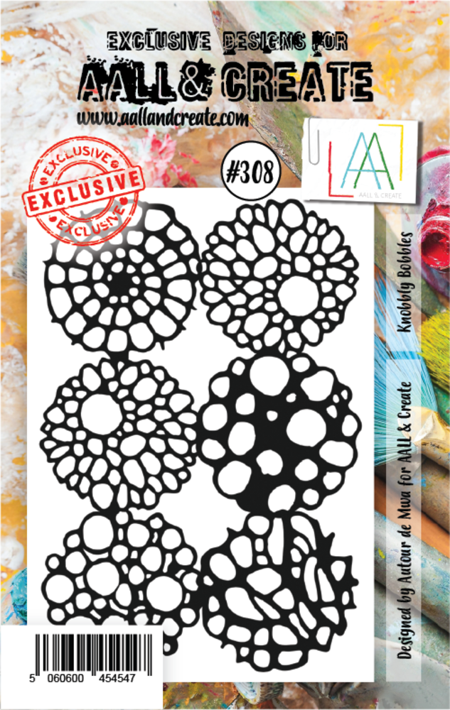 Aall and Create Stamp Set A7 Knobbly Bobbles (AALL-TP-308) (DISCONTINUED) Aall and Create Stamp Set A7 Knobbly Bobbles (AALL-TP-308) (DISCONTINUED)