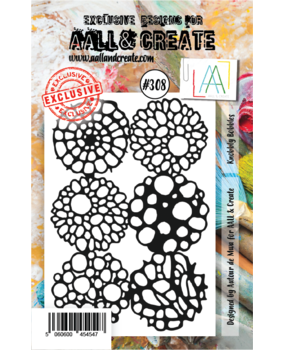 Aall and Create Stamp Set A7 Knobbly Bobbles (AALL-TP-308) (DISCONTINUED)