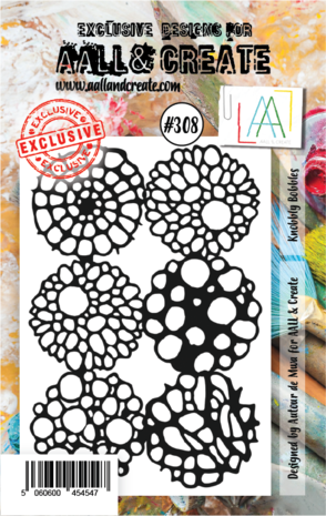 Aall and Create Stamp Set A7 Knobbly Bobbles (AALL-TP-308) (DISCONTINUED) Aall and Create Stamp Set A7 Knobbly Bobbles (AALL-TP-308) (DISCONTINUED)